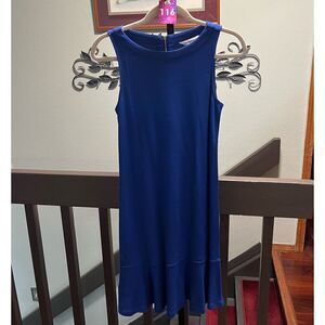 NWOT Tommy Hilfiger Elegant Blue Sleeveless Dress Size XS #116